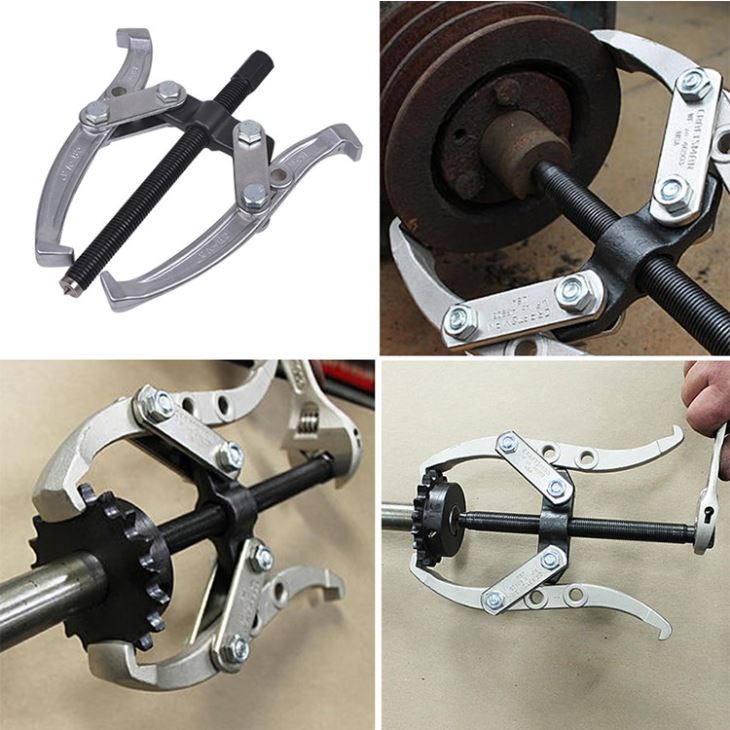 Practical 8'' Thin Thread 2 Jaws Gear Hand Puller