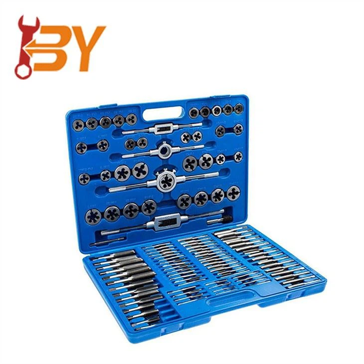 110 бр. Комбиниран комплект Tap & Die Инструмент за щамповане на екрана